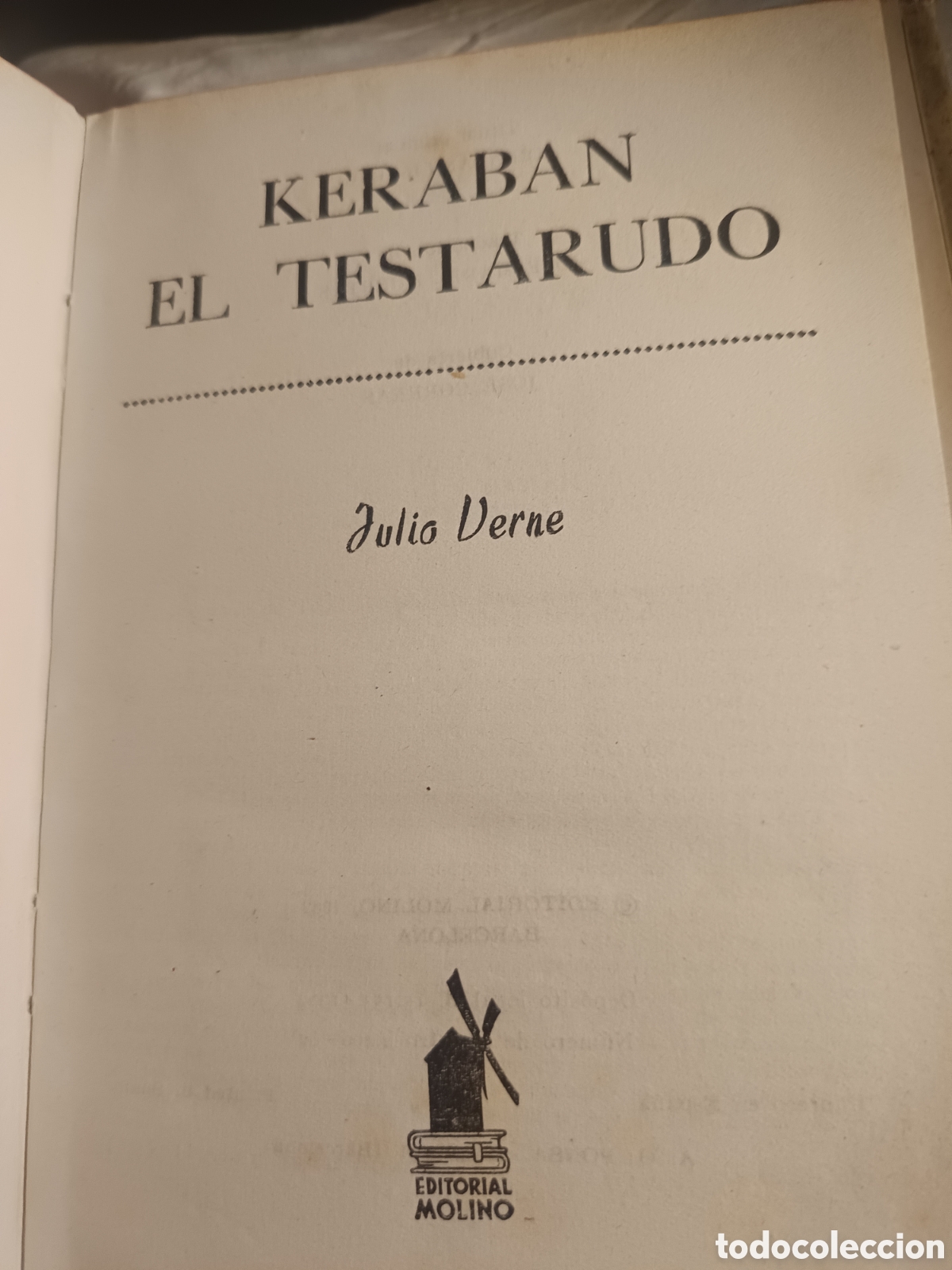 Libros de segunda mano: Keraban el testarudo de julio Verne - Foto 3