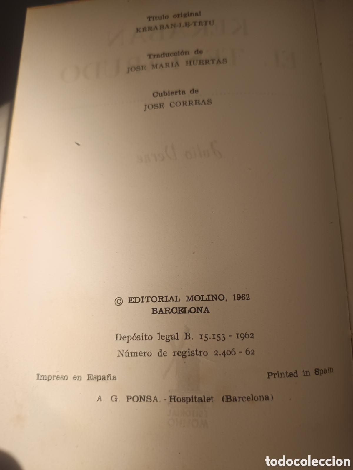 Libros de segunda mano: Keraban el testarudo de julio Verne - Foto 4
