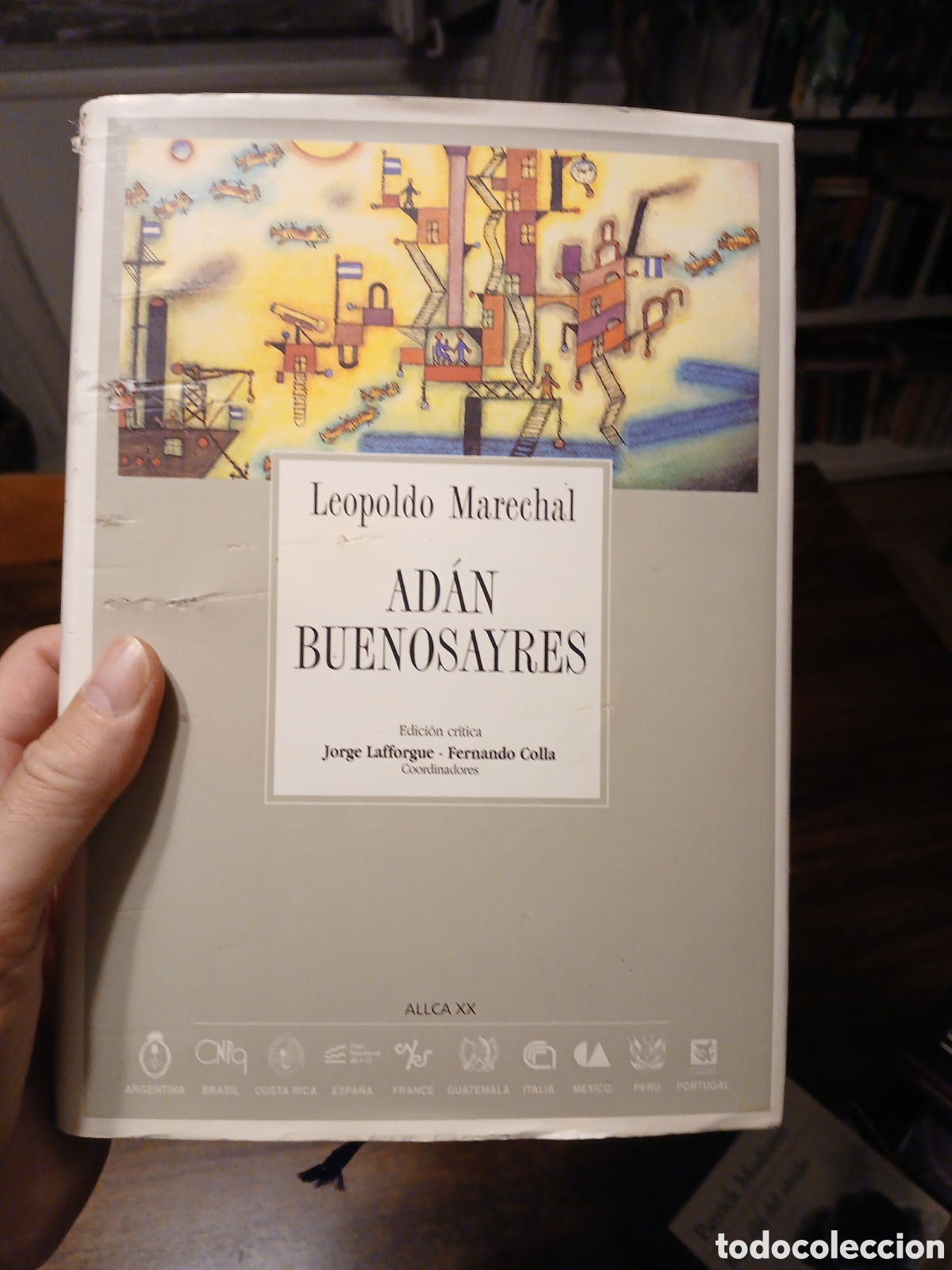 Libros de segunda mano: Ad&aacute;n Buenosayres (edici&oacute;n cr&iacute;tica), Leopoldo Marechal - Foto 1
