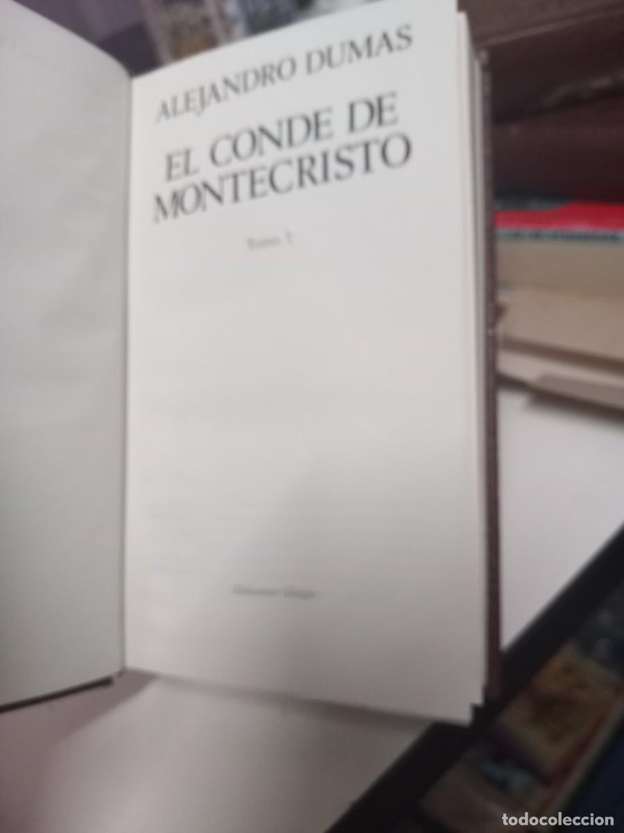Libros de segunda mano: EL CONDE DE MONTECRISTO. ALEJANDRO DUMAS. 1973 EDICIONES. VERTICE. (2 TOMOS) - Foto 2