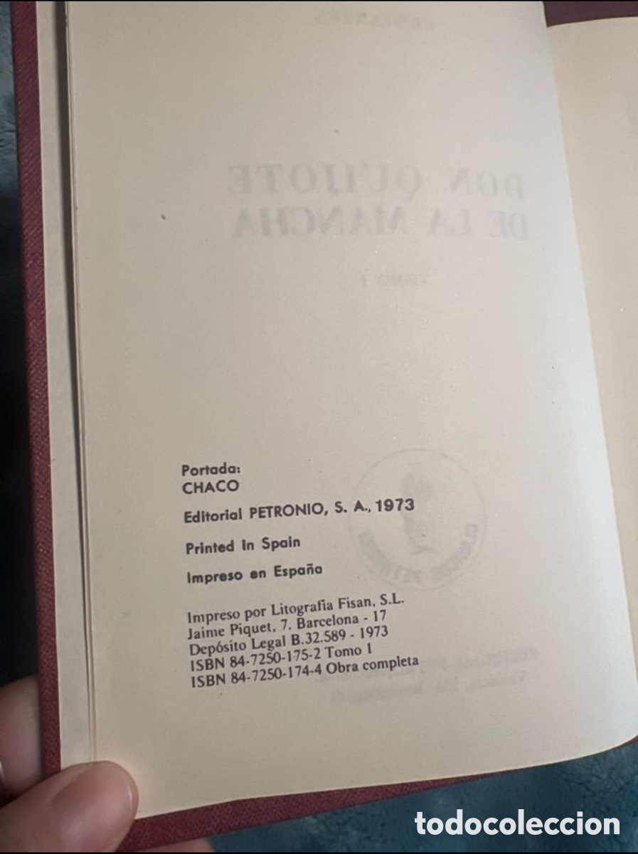 Libros de segunda mano: Don Quijote de la Mancha - Foto 2