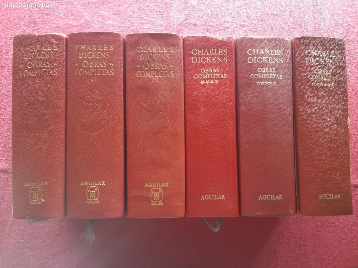 Gebrauchte B&uuml;cher: Obras completas de Charles Dickens (en seis tomos) - Dickens, Charles