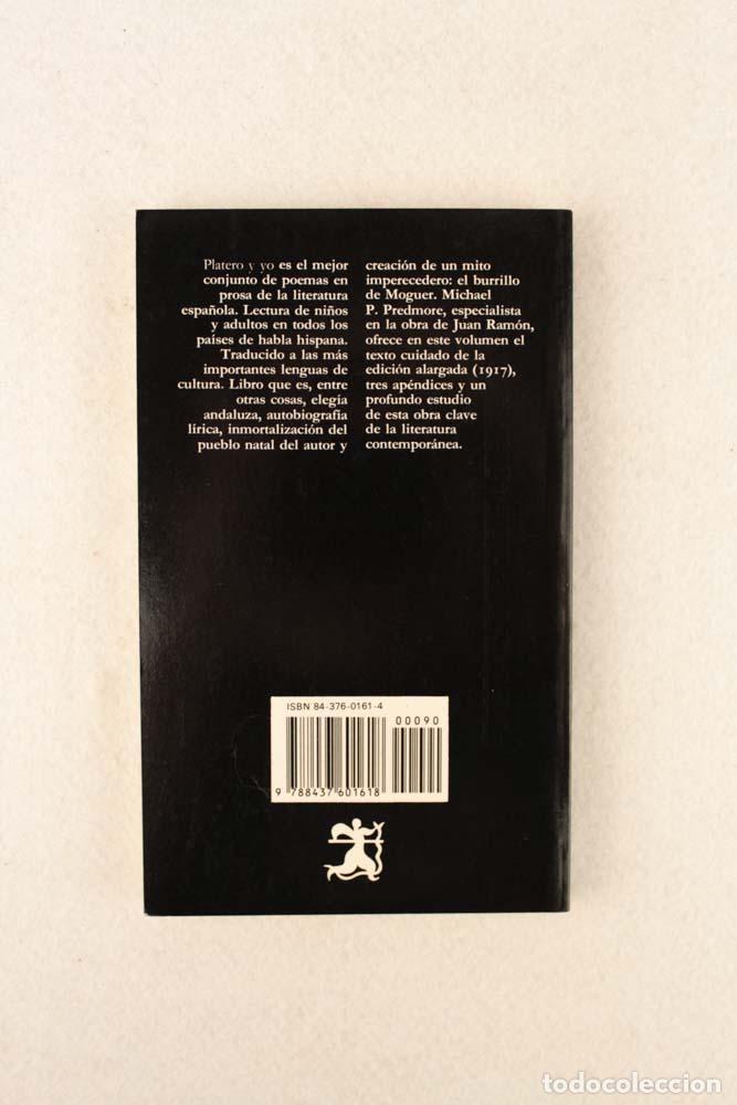 Libros de segunda mano: Platero y yo - Juan Ram&oacute;n Jim&eacute;nez - Foto 2