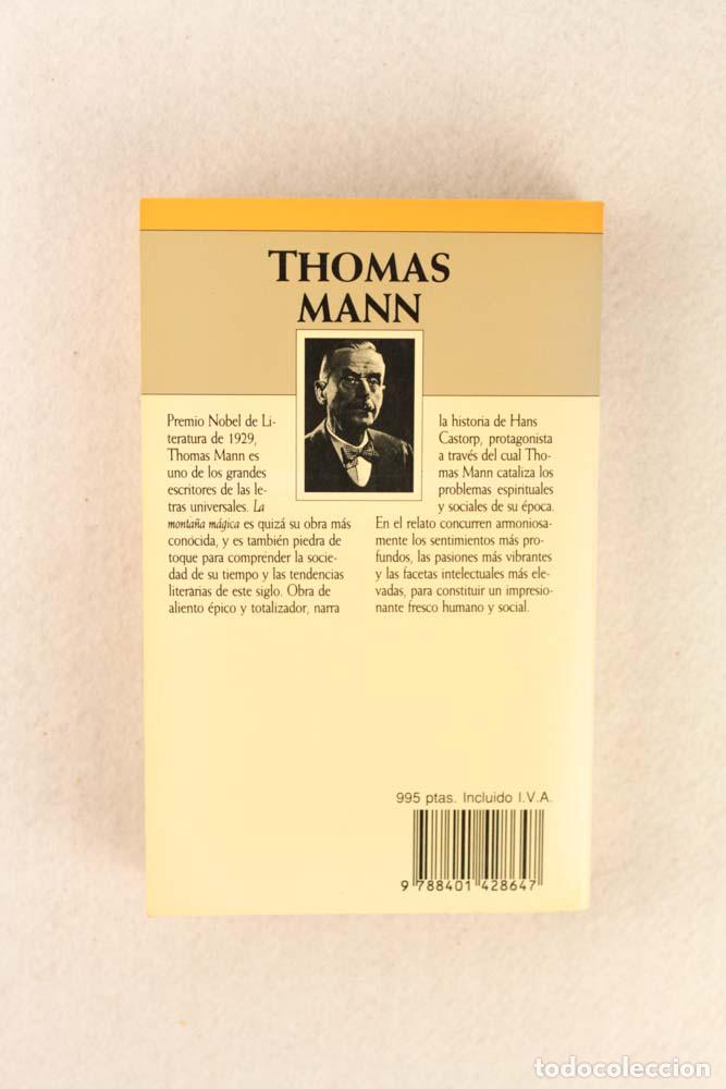 Libros de segunda mano: La monta&ntilde;a m&aacute;gica - Thomas Mann - Foto 2