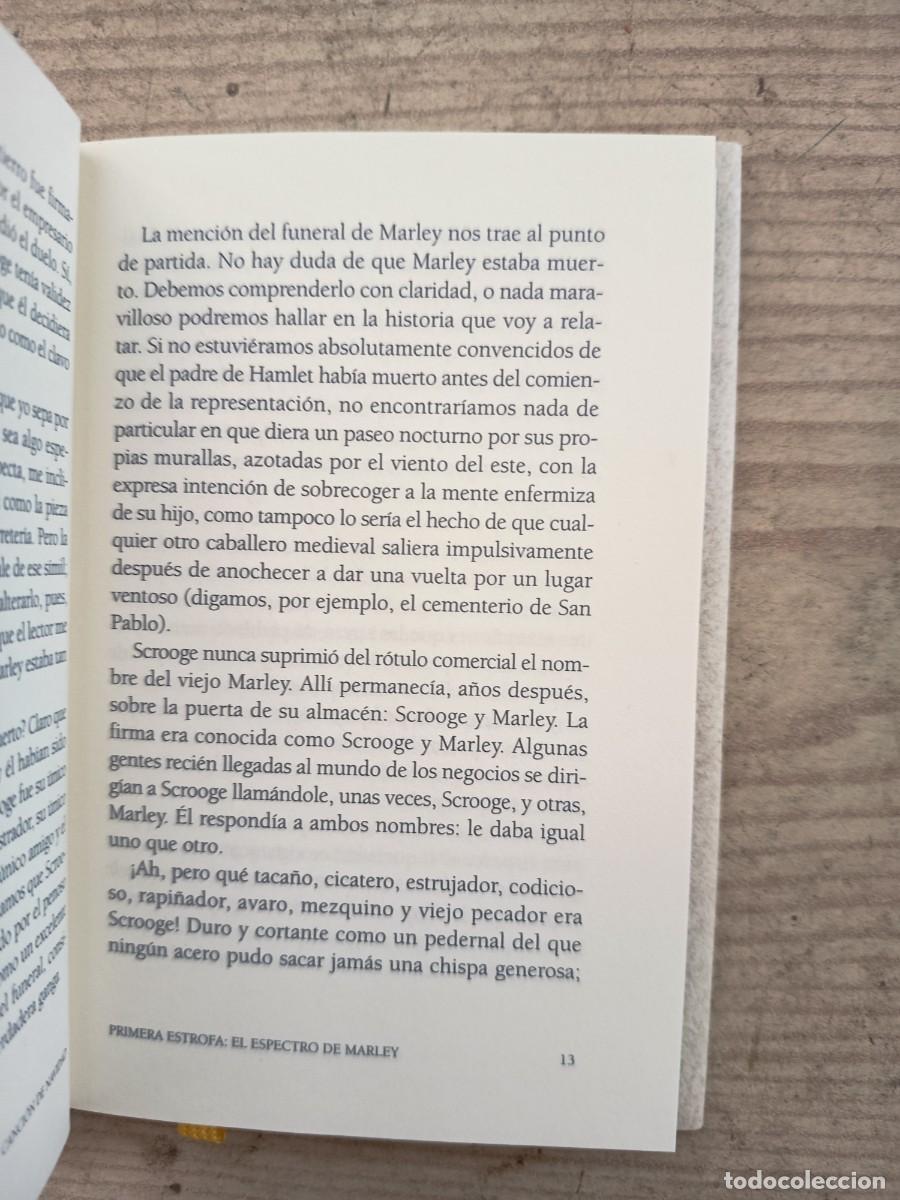 Libros de segunda mano: Cancion De Navidad - Charles Dickens - 2001 - Alianza Editorial - Foto 4