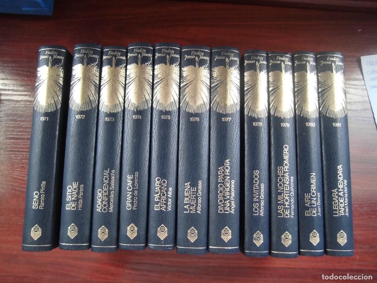 Libros de segunda mano: FINALISTA PREMIO PLANETA 11 TOMOS 1971-1981 - Foto 1