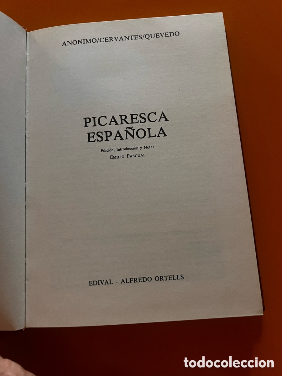 Libros de segunda mano: Picaresca Espa&ntilde;ola . An&oacute;nimo. Cervantes. Quevedo - Foto 5