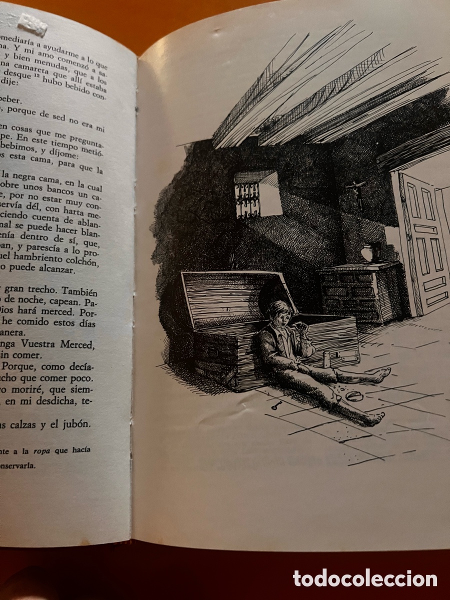 Libros de segunda mano: Picaresca Espa&ntilde;ola . An&oacute;nimo. Cervantes. Quevedo - Foto 7