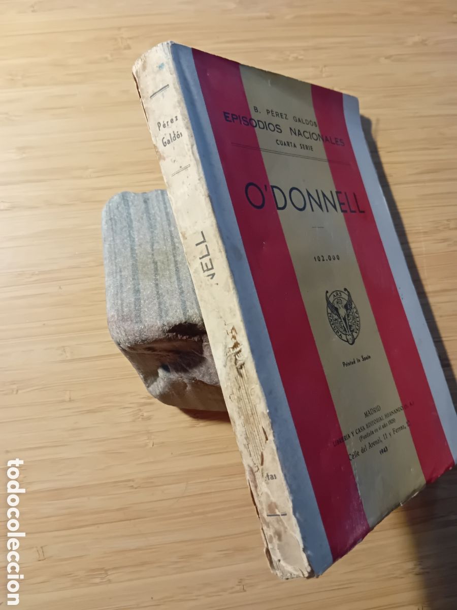 Libros de segunda mano: Episodios nacionales. ODonnell - B. P&eacute;rez Gald&oacute;s (Hernando 1943) - Foto 2