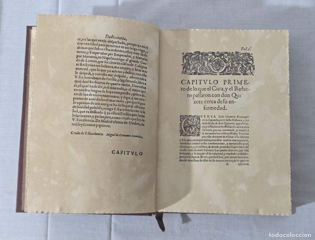 Libros de segunda mano: Libro de Don Quijote, Cervantes 1981, Fascimil, 2. Parte - Foto 12