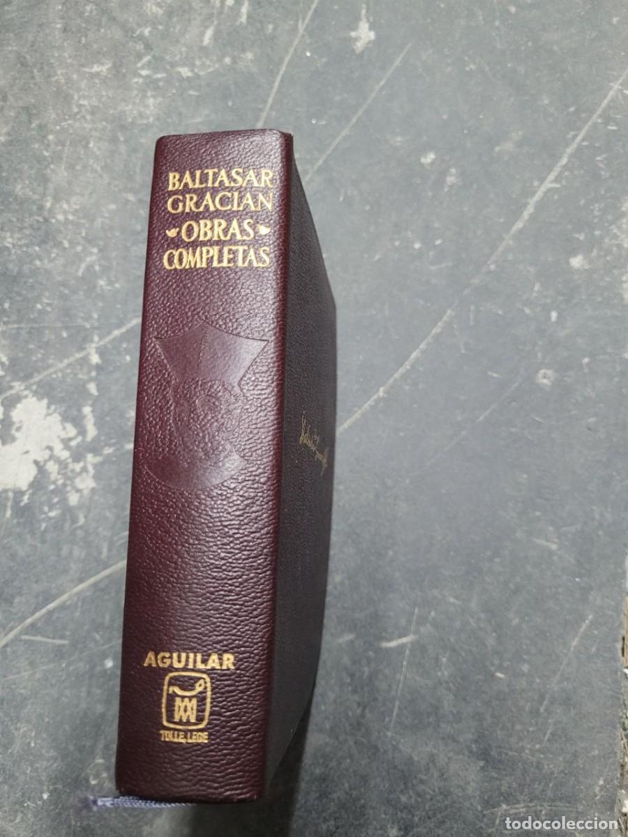 Libros de segunda mano: OBRAS COMPLETAS. BALTASAR GRACIAN. 1967. AGUILAR - Foto 2