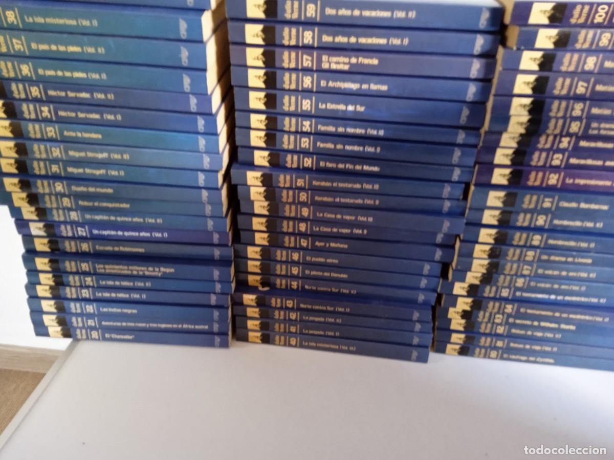 Libros de segunda mano: JULIO VERNE Editorial Orbis 100 tomos, Colecci&oacute;n Completa - Foto 8