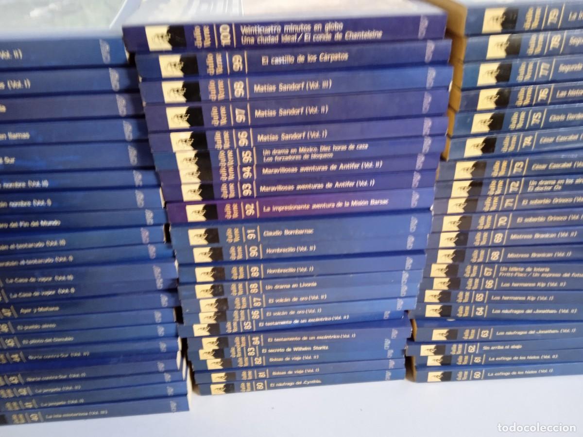 Libros de segunda mano: JULIO VERNE Editorial Orbis 100 tomos, Colecci&oacute;n Completa - Foto 9