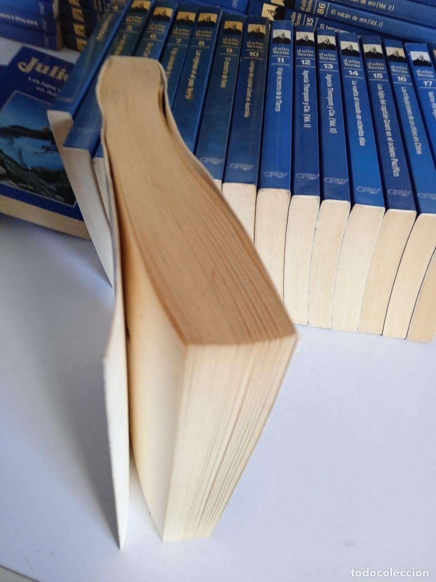 Libros de segunda mano: JULIO VERNE Editorial Orbis 100 tomos, Colecci&oacute;n Completa - Foto 11