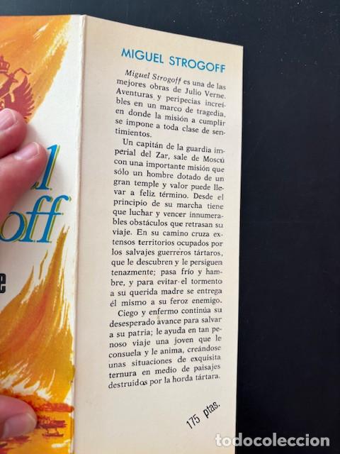 Libros de segunda mano: Miguel Strogoff - Julio Verne - Ediciones Petronio, 1973 - Foto 2