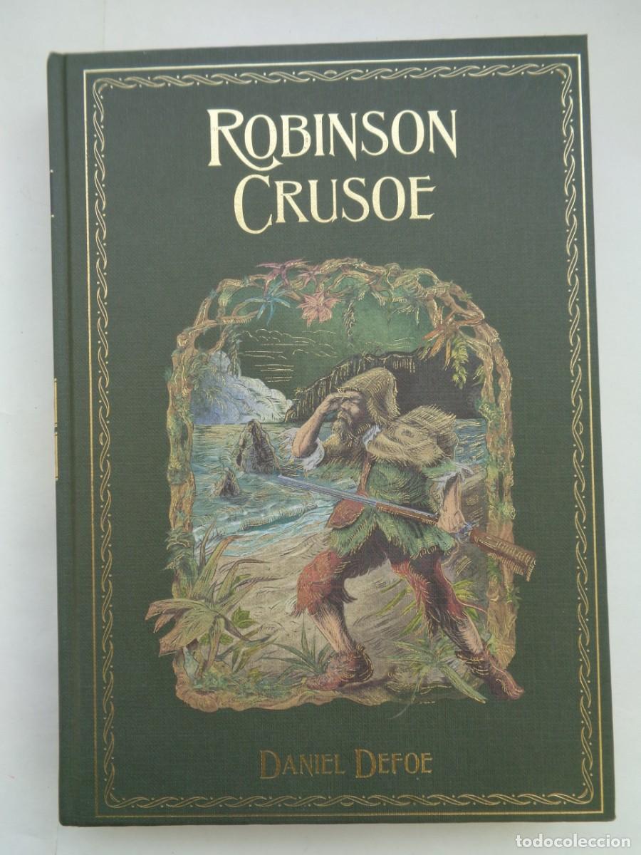 Libros de segunda mano: ROBINSON CRUSOE , DE DANIEL DEFOE . EDICION DE LUJO DE SALVAT , 2020 - Foto 1