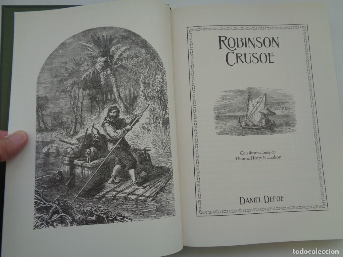 Libros de segunda mano: ROBINSON CRUSOE , DE DANIEL DEFOE . EDICION DE LUJO DE SALVAT , 2020 - Foto 3