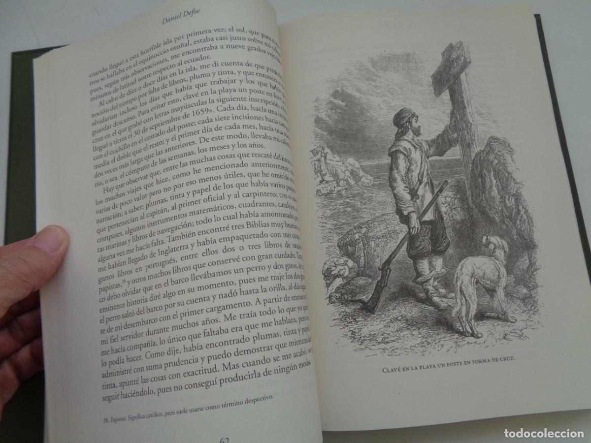 Libros de segunda mano: ROBINSON CRUSOE , DE DANIEL DEFOE . EDICION DE LUJO DE SALVAT , 2020 - Foto 4