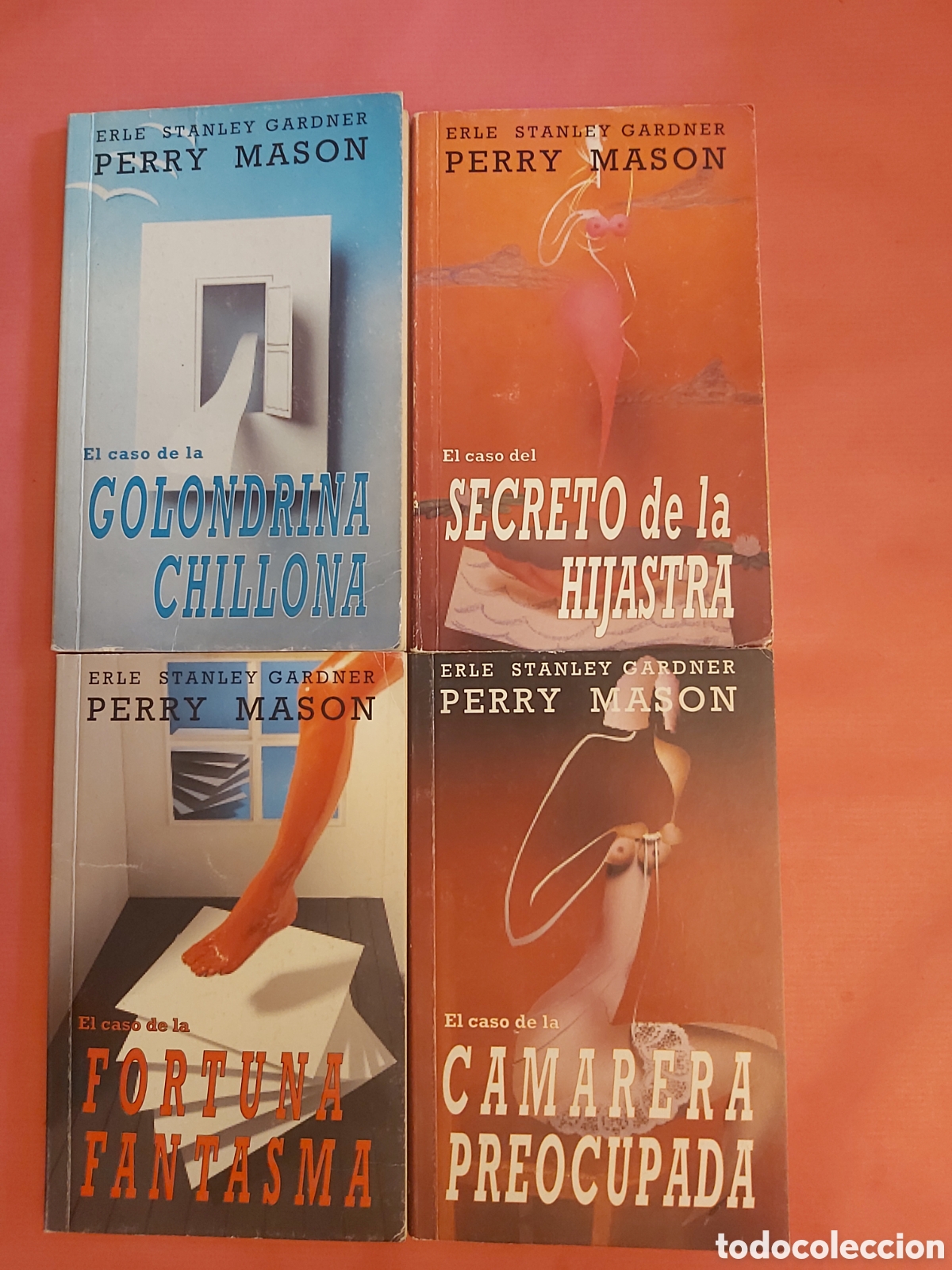Libros de segunda mano: 4 LIBROS PERRY MASON EDITORIAL MOLINO 1947