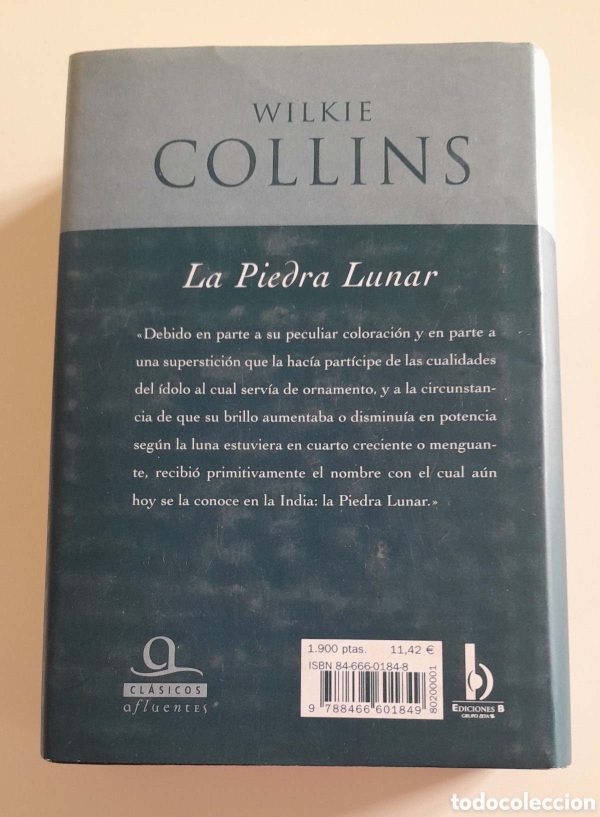 Libros de segunda mano: LA PIEDRA LUNAR. EILKIE COLLINS. EDICIONES BSA.PRESENT JORGE LUIS BORGES - Foto 2