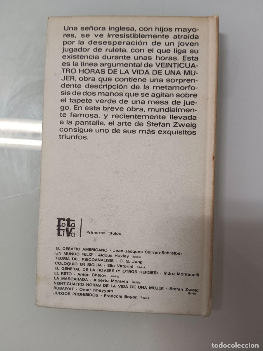 Libros de segunda mano: 24 horas en la vida de una mujer - Foto 3