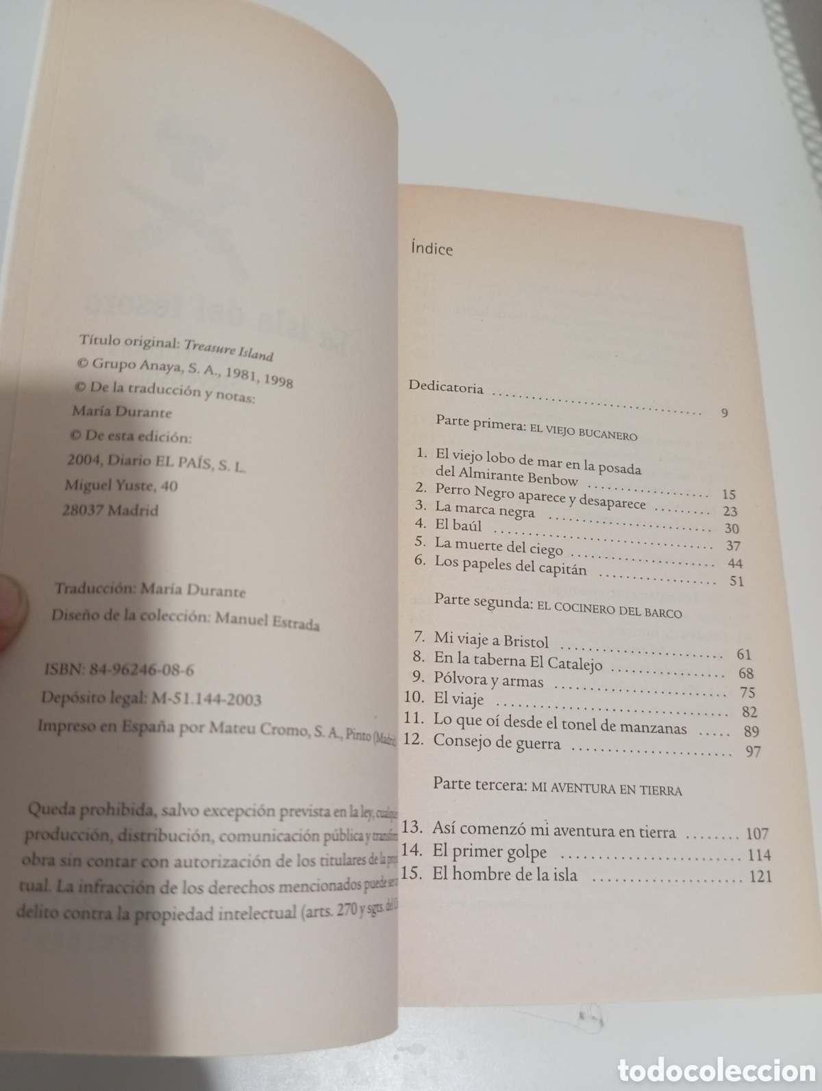 Libros de segunda mano: La isla del tesoro. Robert Louis Stevenson - Foto 3