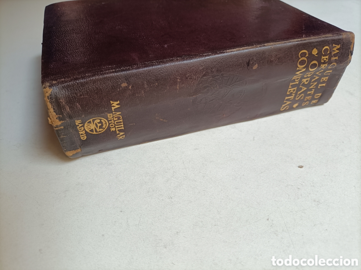 Libros de segunda mano: Miguel de Cervantes. Obras completas. 1946 s&eacute;ptima edici&oacute;n - Foto 7
