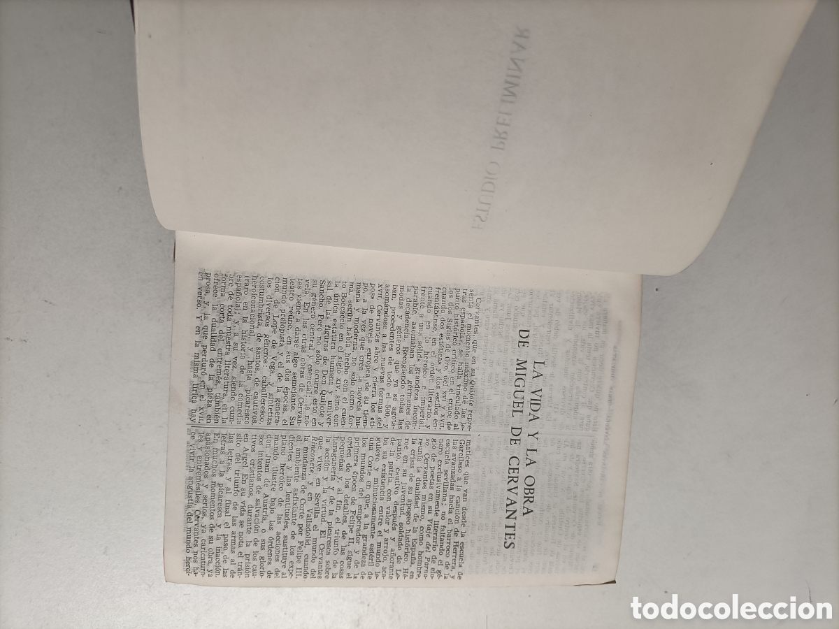 Libros de segunda mano: Miguel de Cervantes. Obras completas. 1946 s&eacute;ptima edici&oacute;n - Foto 12