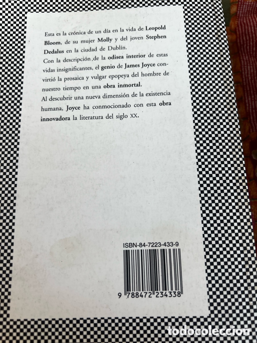 Libros de segunda mano: Ulises. James Joyce. Ed. Lumen. 2 vol&uacute;menes - Foto 5