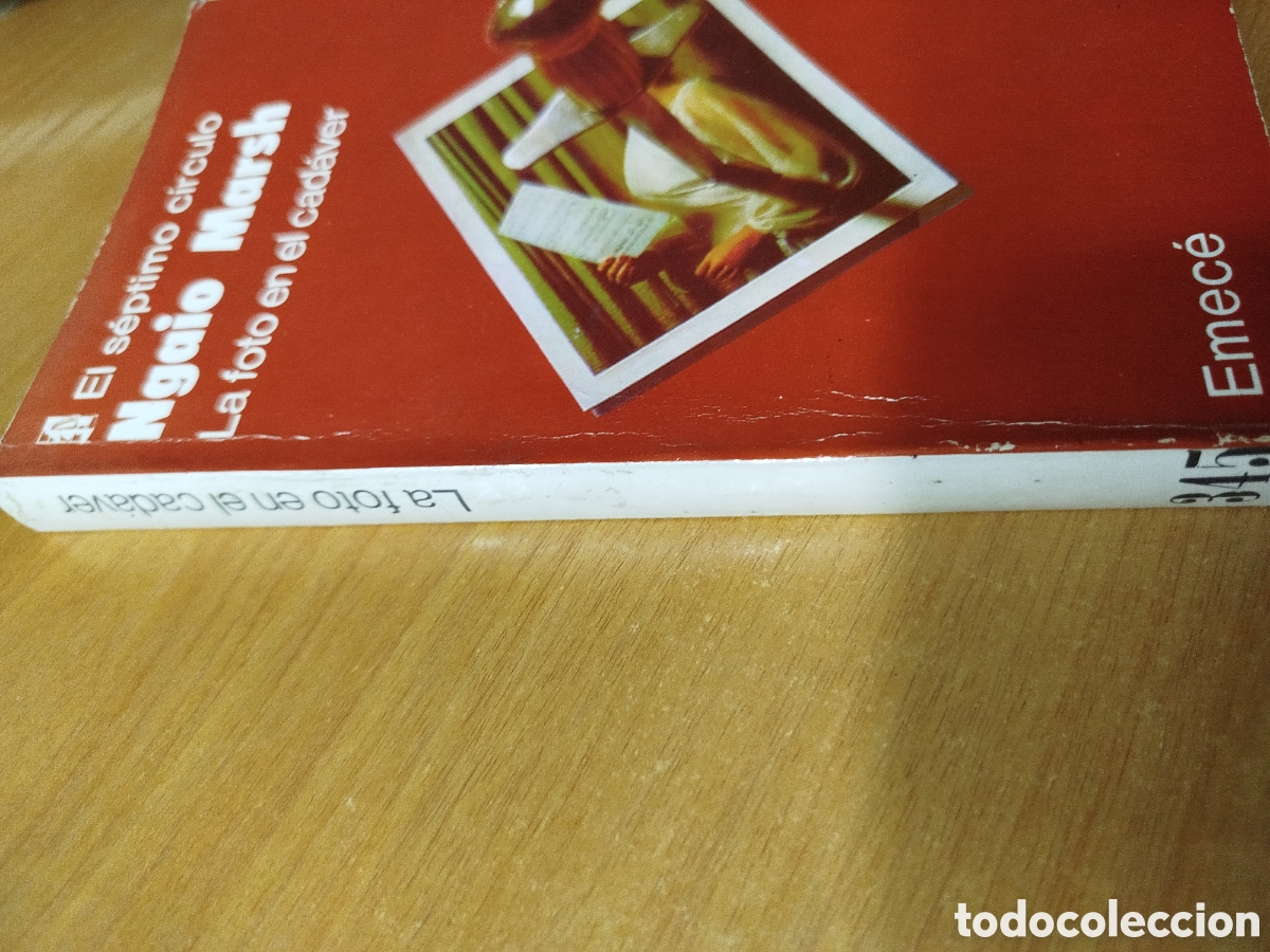 Libros de segunda mano: Ngaio Marsh. La foto en el cad&aacute;ver. El s&eacute;ptimo c&iacute;rculo. Emece - Foto 2