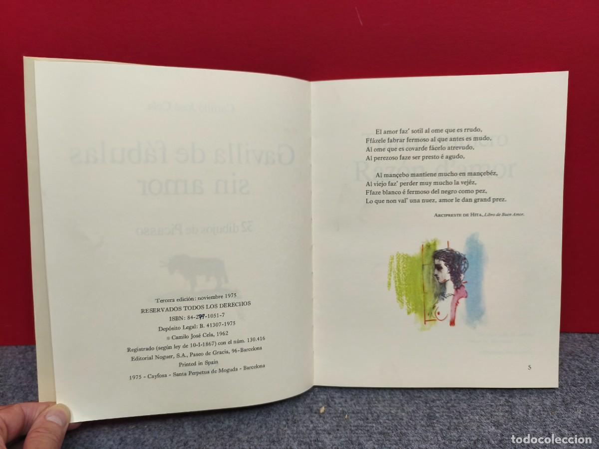 Libros de segunda mano: LIBRO CAMILO J. CELA CON DIBUJOS DE PICASSO - Foto 4