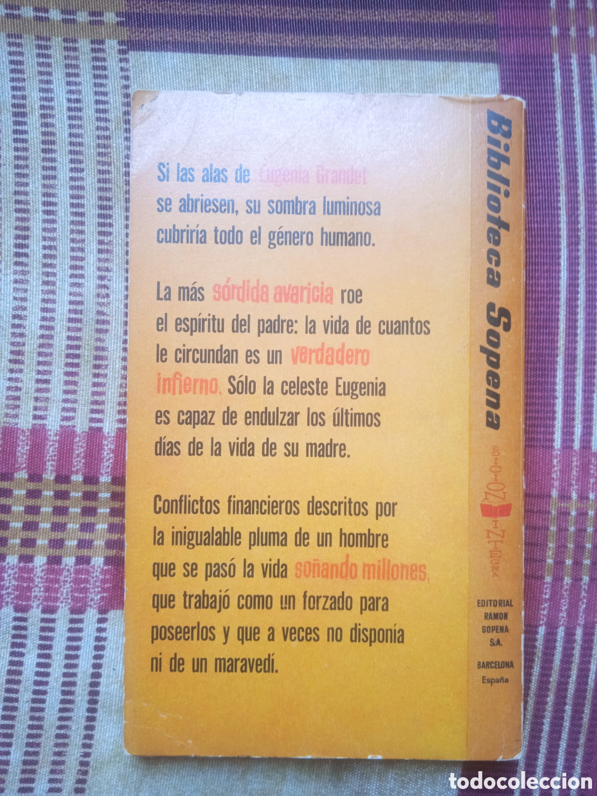 Libros de segunda mano: Eugenia Grandet Honor&eacute; Balzac - Foto 2