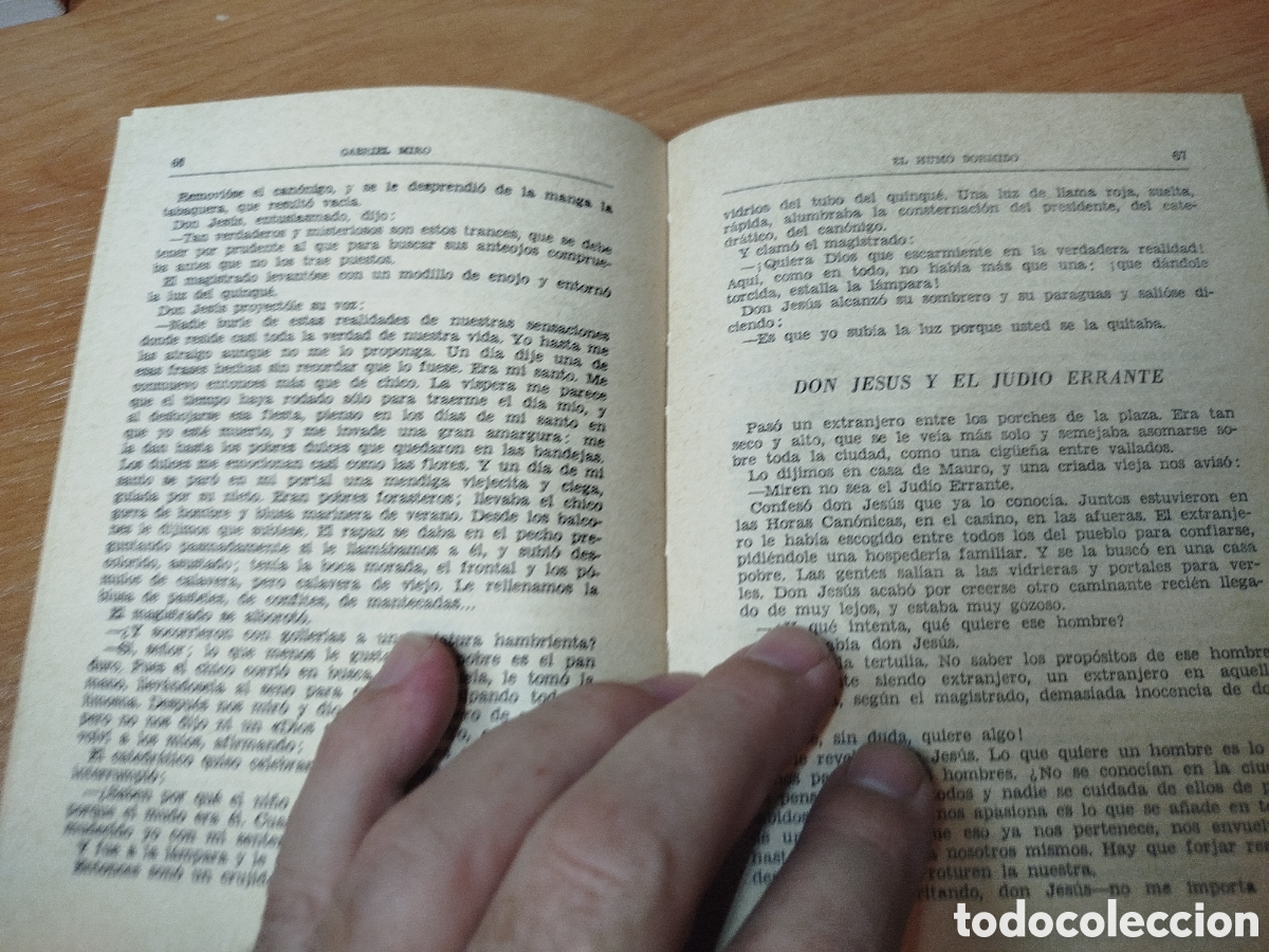 Libros de segunda mano: El humo dormido. Gabriel Mir&oacute;. Vicente Ramos - Foto 2