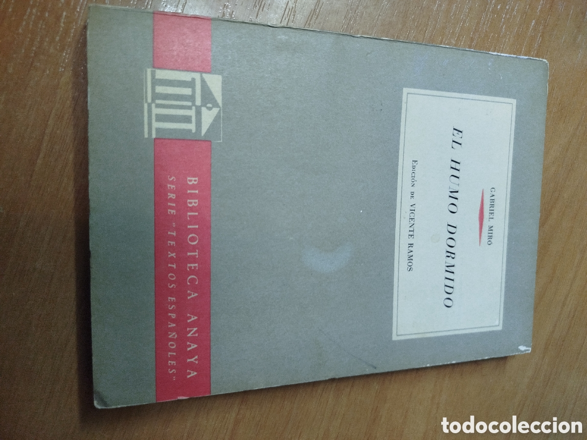 Libros de segunda mano: El humo dormido. Gabriel Mir&oacute;. Vicente Ramos - Foto 1