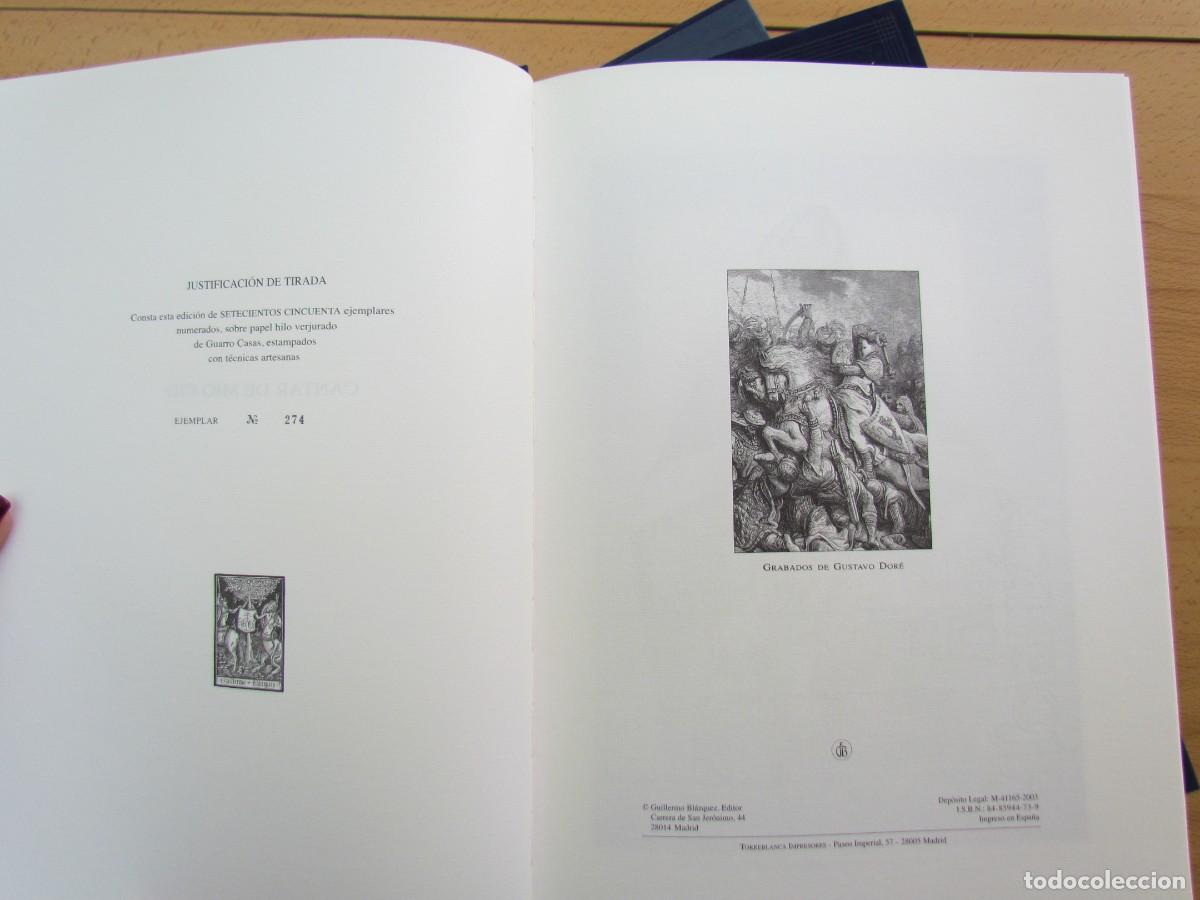 Libros de segunda mano: Cantar de Mio Cid, editor: Guillermo Bl&aacute;zquez, 2003 - Foto 2
