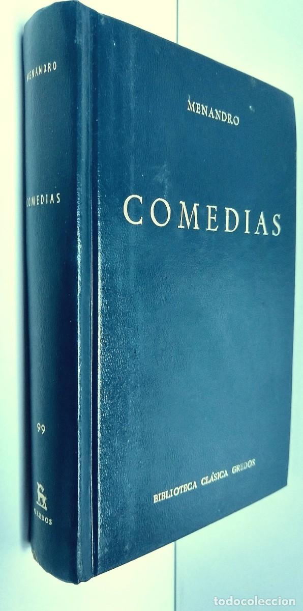 Libros de segunda mano: MENANDRO &ndash; COMEDIAS &ndash; Biblioteca Cl&aacute;sica GREDOS - Foto 2