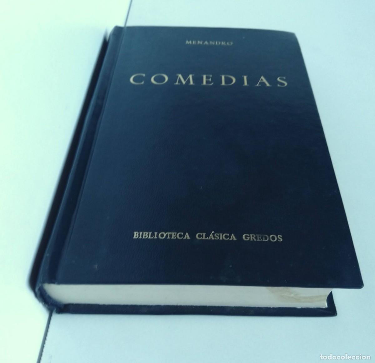 Libros de segunda mano: MENANDRO &ndash; COMEDIAS &ndash; Biblioteca Cl&aacute;sica GREDOS - Foto 3