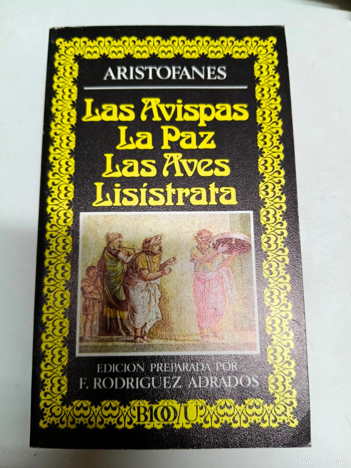 Libros de segunda mano: Las Avispas. La Paz. Las Aves. Lisistrata Aristofanes - Foto 1