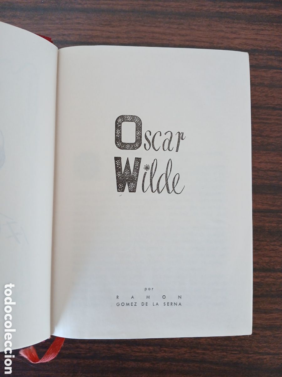 Libros de segunda mano: Obras de Oscar Wilde. Novelas. - Foto 4