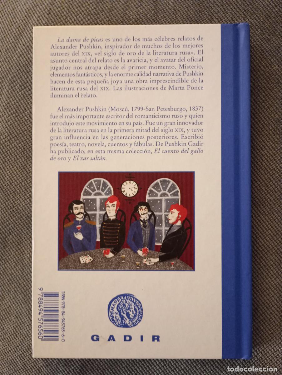 Libros de segunda mano: La dama de picas, de Alexander Pushkin (Gadir, 2016) - Foto 2