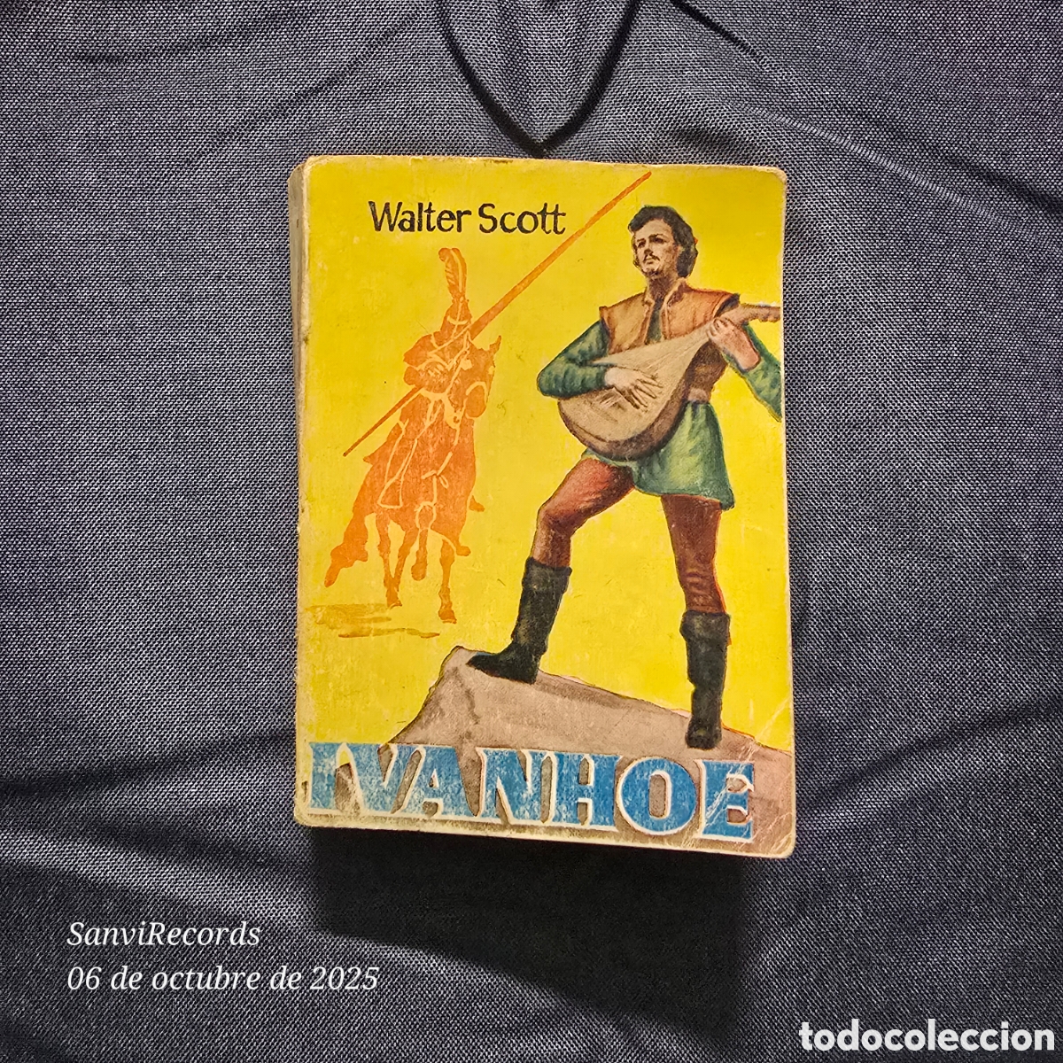 Libros de segunda mano: ENCICLOPEDIA PULGA N&deg; 79: IVANHOE (WALTER SCOTT) - Foto 1