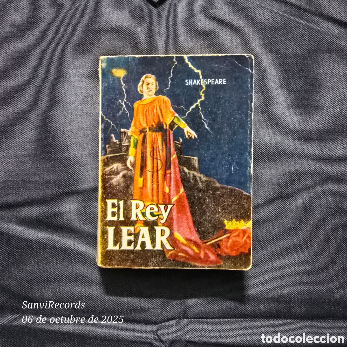 Libros de segunda mano: ENCICLOPEDIA PULGA N&deg; 350: EL REY LEAR (SHAKESPEARE) - Foto 1