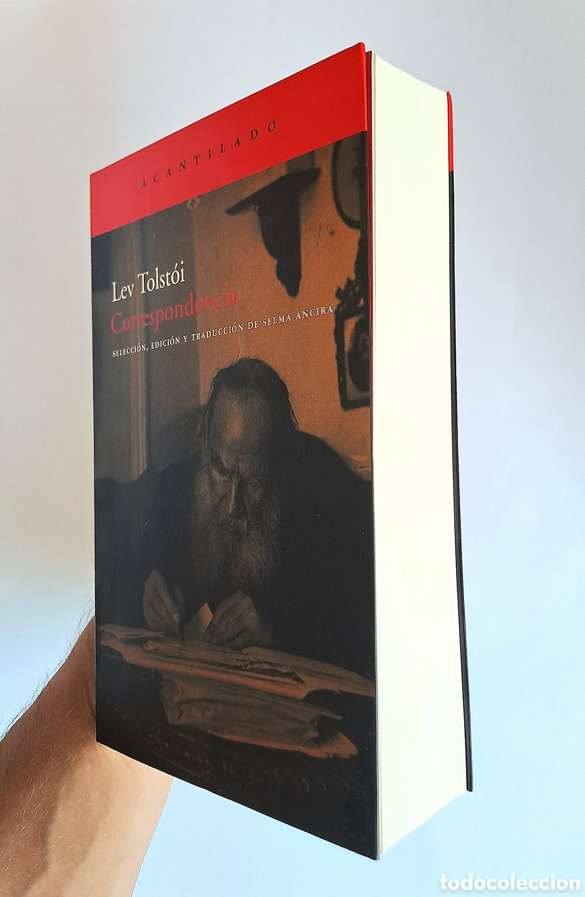 Libros de segunda mano: Primera edici&oacute;n 2008 - Correspondencia - Lev Tolst&oacute;i - Acantilado - Foto 3