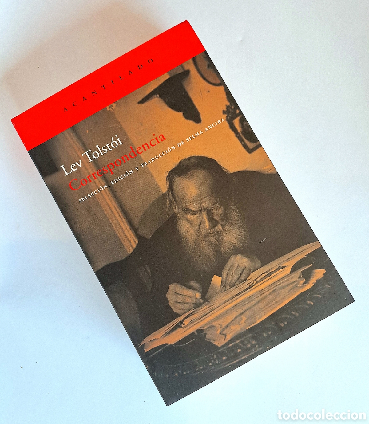 Libros de segunda mano: Primera edici&oacute;n 2008 - Correspondencia - Lev Tolst&oacute;i - Acantilado - Foto 1