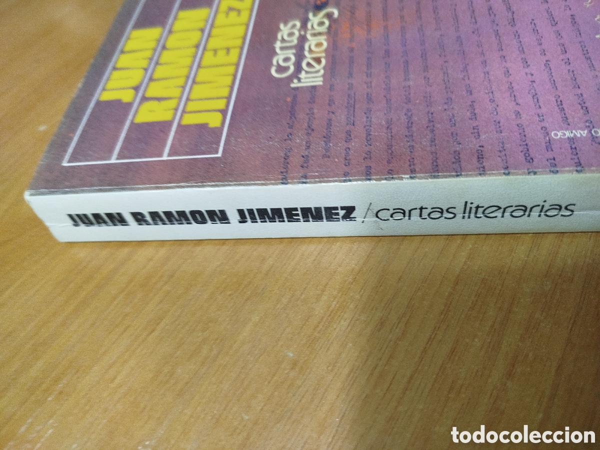 Libros de segunda mano: Cartas literarias. Juan Ram&oacute;n Jim&eacute;nez. Libro amigo - Foto 2