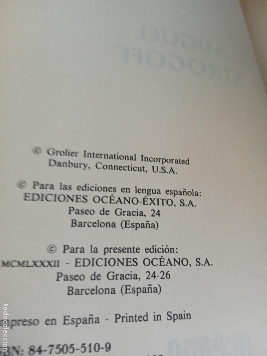 Libros de segunda mano: MIGUEL STROGOFF Editorial Oc&eacute;ano - Foto 5