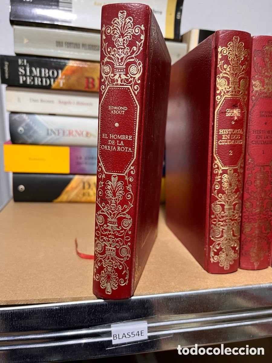 Libros de segunda mano: Blas54E el hombre de la oreja rota, Edmund about - Foto 1
