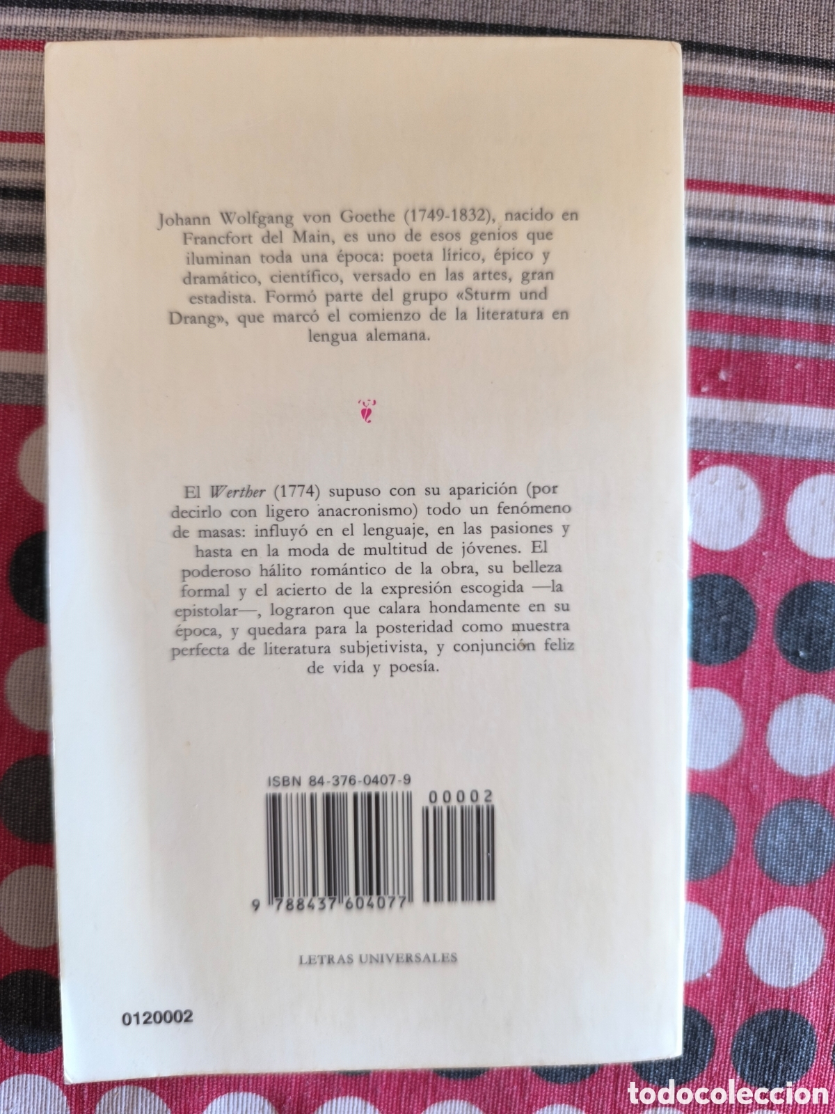 Libros de segunda mano: Las desventuras del joven Werther de Goethe - Foto 2