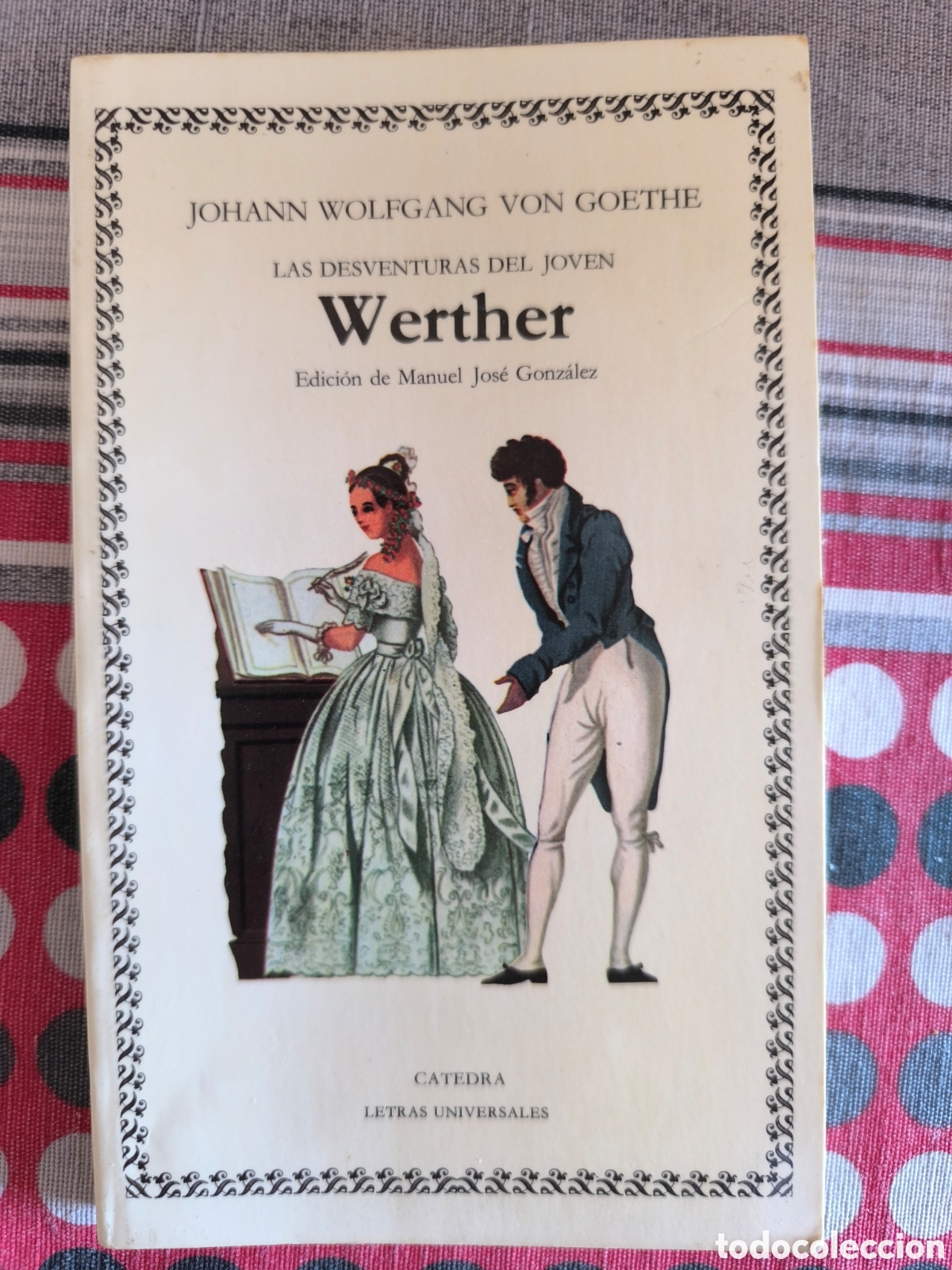 Libros de segunda mano: Las desventuras del joven Werther de Goethe - Foto 1
