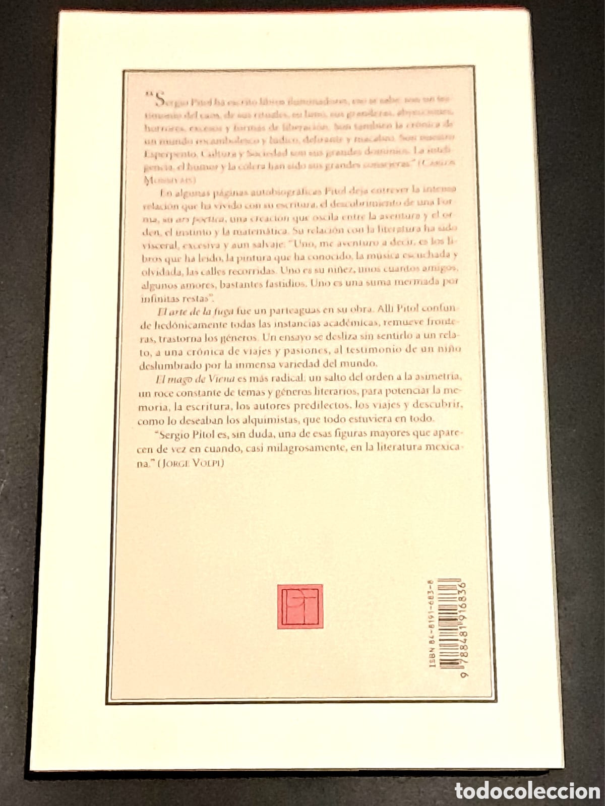 Libros de segunda mano: El mago de Viena - Sergio Pitol - Editorial PRE-TEXTOS - Foto 2